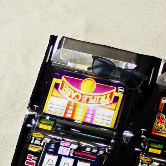 Serviette De Plage Machines de rêve - Machines à sous (En situation)