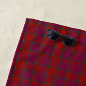 Serviette De Plage MacNab Clan Tartan Plaid Beach Towel (En situation)