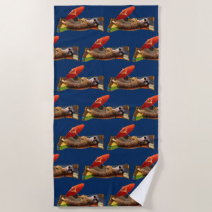 Serviette de plage Magic Carpet Ride (Navy)