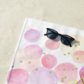 Serviette De Plage MAGIQUE UNICORN Spring Break Beach (En situation)