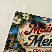 Serviette de plage Main Street Memories Fryeburg M (En situation)