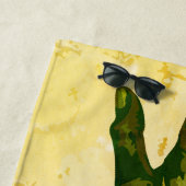 Serviette De Plage Main Zombie (En situation)