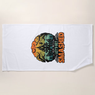 Serviette De Plage Maison Hantée Halloween Faisons Nous Éclater Couch