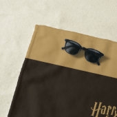 Serviette De Plage Maison HUFFLEPUFF™ Juste Et Loyale (En situation)