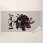 Serviette De Plage Maison Targaryen - Feu et Sang (Devant)