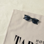 Serviette De Plage Maison Targaryen - Feu et Sang (En situation)