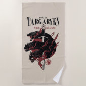 Serviette De Plage Maison Targaryen - Feu et Sang (Devant)