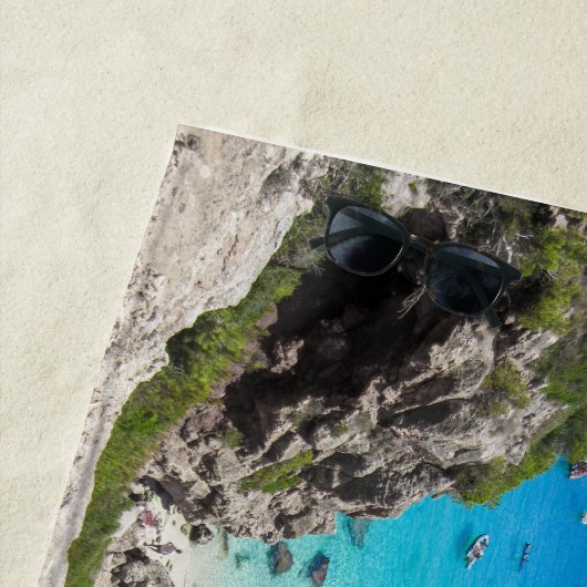 Serviette De Plage Majorque Espagne (En situation)