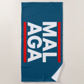 Serviette De Plage Malaga 2 (Devant)