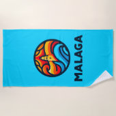 Serviette De Plage Malaga 3 (Devant)