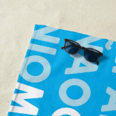 Serviette De Plage Malaguita (En situation)