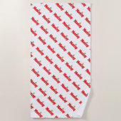 Serviette De Plage Maman (Devant)