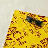 Serviette De Plage Maman/maman (En situation)