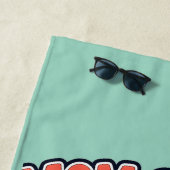 Serviette De Plage Maman Phoque Drôle Dit Se Reposer Maintenant Payer (En situation)
