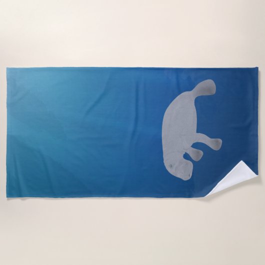 Serviette de plage Manatee (Devant)