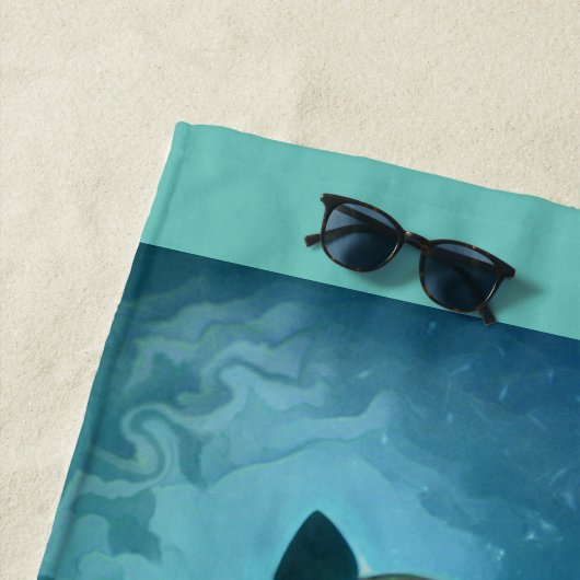 Serviette De Plage Manatts (En situation)