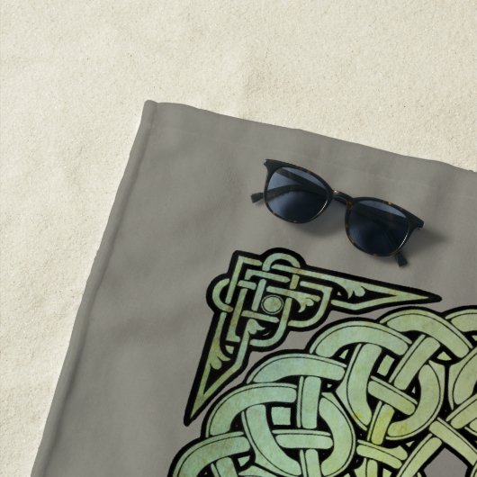 Serviette De Plage Mandala (En situation)