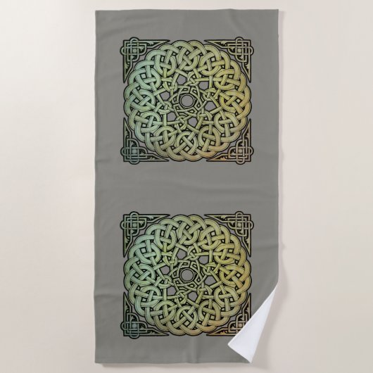 Serviette De Plage Mandala (Devant)