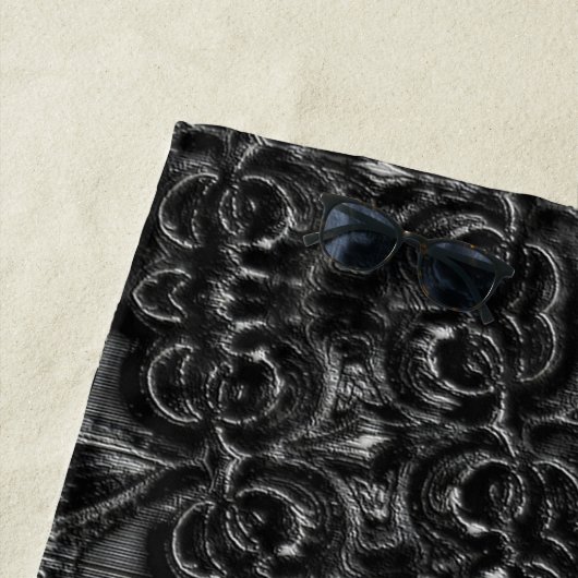 Serviette De Plage Mandala (En situation)