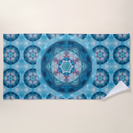 Serviette de plage Mandala 2 (Devant)