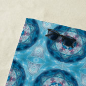 Serviette de plage Mandala 2 (En situation)