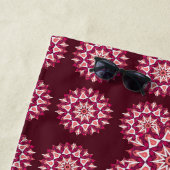 Serviette de plage Mandala 3 (En situation)