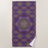 Serviette De Plage Mandala 5 Beach Towel (Devant)