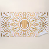 Serviette De Plage Mandala de luxe 11 (Devant)