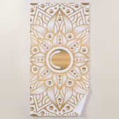 Serviette De Plage Mandala de luxe 11 (Devant)