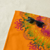 Serviette De Plage Mandala. ethnique (En situation)