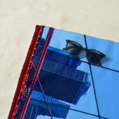 Serviette De Plage Manhattan 3000 (En situation)