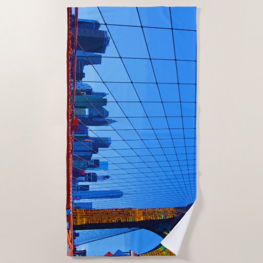 Serviette De Plage Manhattan 3000 (Devant)