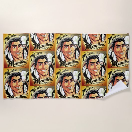 Serviette De Plage Manitou (Devant)