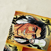 Serviette De Plage Manitou (En situation)