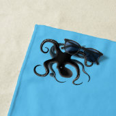 Serviette De Plage Manta Ray Plongée à Kona, Hawaii (En situation)