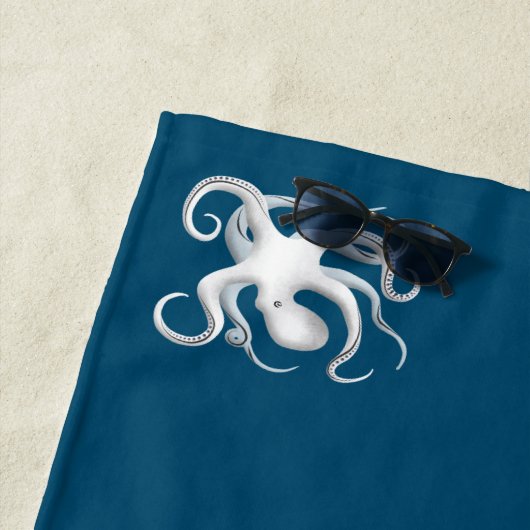 Serviette De Plage Manta Ray Plongée à Kona, Hawaii (En situation)