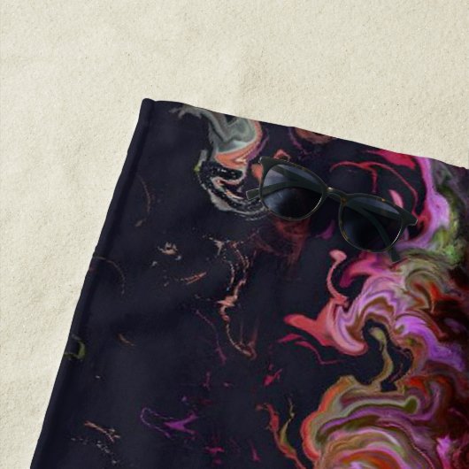 Serviette De Plage Marble Dreams By, JP's Artsy Ware (En situation)