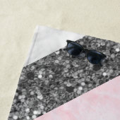Serviette De Plage Marbre (En situation)
