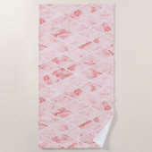 Serviette De Plage marbre (Devant)