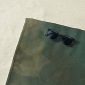 Serviette De Plage Marbre vert (En situation)