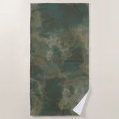 Serviette De Plage Marbre vert (Devant)