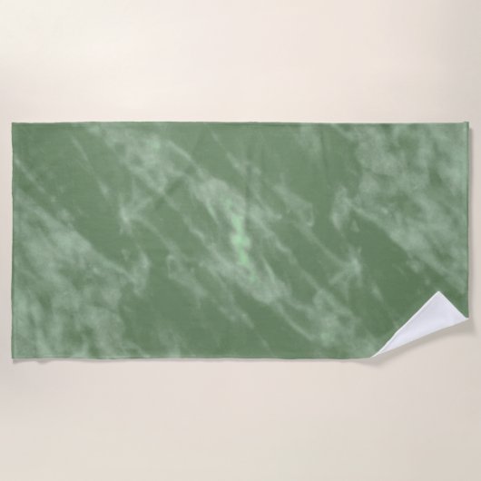 Serviette De Plage Marbre vert (Devant)