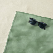 Serviette De Plage Marbre vert (En situation)