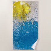 Serviette De Plage Marbres congelées (Devant)