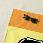 Serviette De Plage Marcie Clapping (En situation)