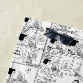 Serviette De Plage Marcie & Pepperment Patty En Classe (En situation)