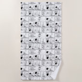 Serviette De Plage Marcie & Pepperment Patty En Classe (Devant)