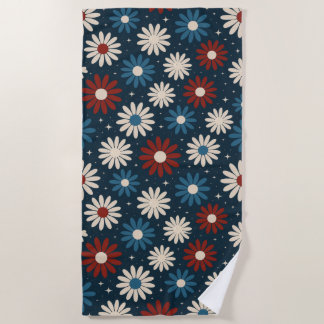 Serviette De Plage Marguerite Américaine