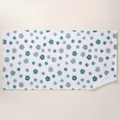 Serviette De Plage Marguerites (Devant)