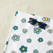 Serviette De Plage Marguerites (En situation)